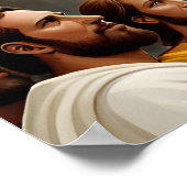 Jezus Christus opstanding Poster (Hoek)