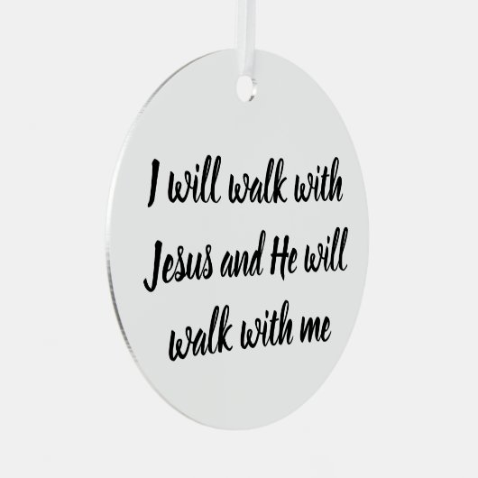 Jezus Christus Ornament (Voorkant Rechts)