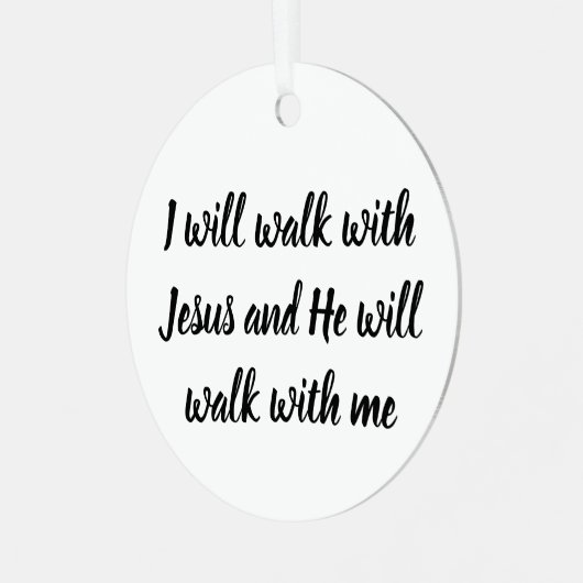 Jezus Christus Ornament (Voorkant links)