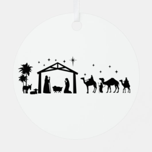 Jezus Christus Ornament (Achterkant)