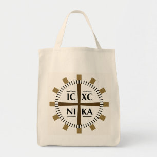 "Jezus Christus overkomt" Verschillende Canvas tas