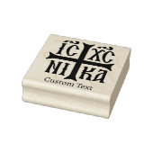 Jezus Christus Overwinnaar embleem Rubberstempel (Stempel)