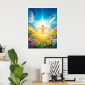 Jezus Christus Paasheropleving Poster (Thuiskantoor)