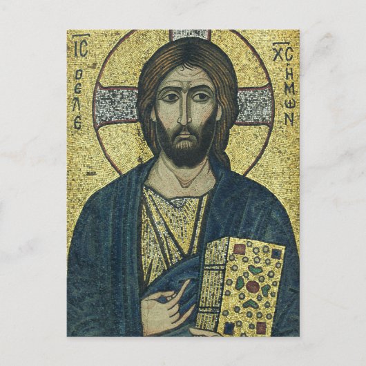 Jezus Christus Pantocrator Briefkaart (Voorkant)