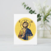 Jezus Christus Pantocrator Briefkaart (Staand voorkant)
