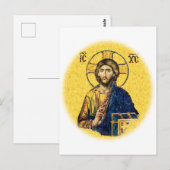Jezus Christus Pantocrator Briefkaart (Voorkant / Achterkant)