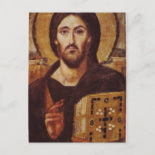 Jezus Christus Pantocrator Christelijk Pictocon Briefkaart