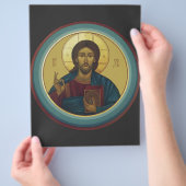 Jezus Christus Pantocrator Flyer (Hand)