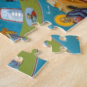 Jezus Christus Pantocrator, Heer van alle iconen Legpuzzel (Zijkant)