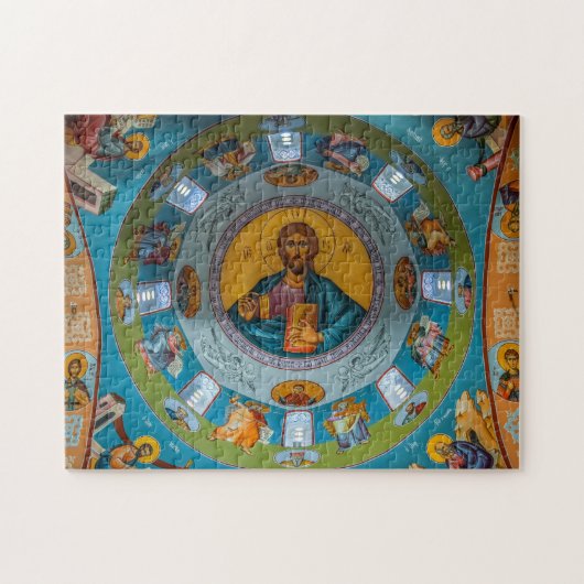 Jezus Christus Pantocrator, Heer van alle iconen Legpuzzel (Horizontaal)