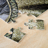 Jezus Christus Pantocrator Heer van alle Icoon Legpuzzel (Zijkant)