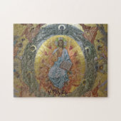 Jezus Christus Pantocrator Heer van alle Orthodoxe Legpuzzel (Horizontaal)
