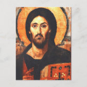 Jezus Christus Pantocrator, heerser van alle Byzan Briefkaart (Voorkant)