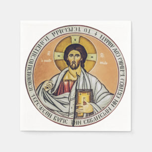 Jezus Christus Pantocrator koepel van de Kerk Servet