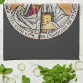Jezus Christus Pantocrator koepel van de Kerk Theedoek (Gevouwen)