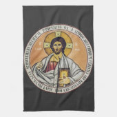 Jezus Christus Pantocrator koepel van de Kerk Theedoek (Verticaal)