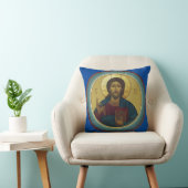 Jezus Christus Pantocrator  Kussen (Stoel)