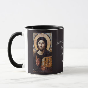 Jezus Christus Pantocrator l Orthodox Icoon Mok