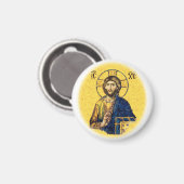 Jezus Christus Pantocrator Magneet (Voorkant / Achterkant)