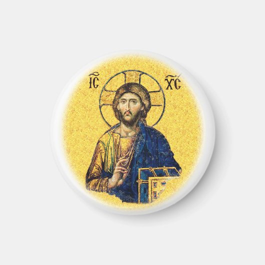 Jezus Christus Pantocrator Magneet (Voorkant)