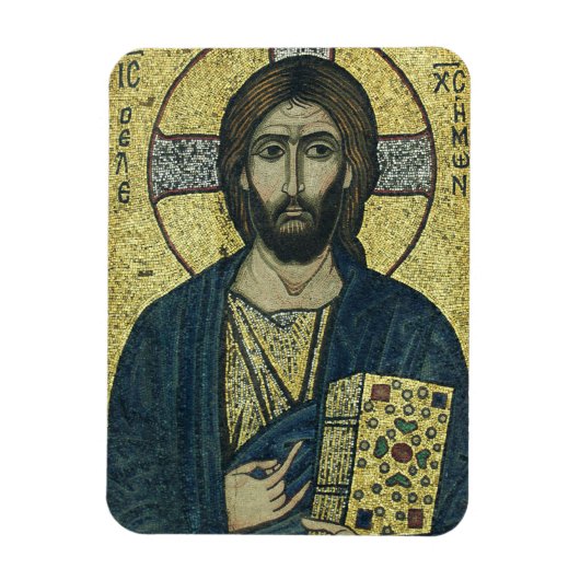 Jezus Christus Pantocrator Magneet (Verticaal)