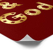 Jezus Christus Pantocrator Man en God katholiek Poster (Hoek)