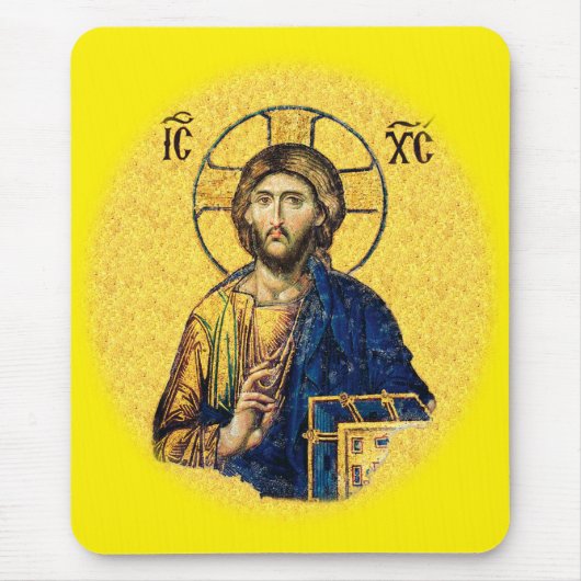 Jezus Christus Pantocrator Muismat (Voorkant)