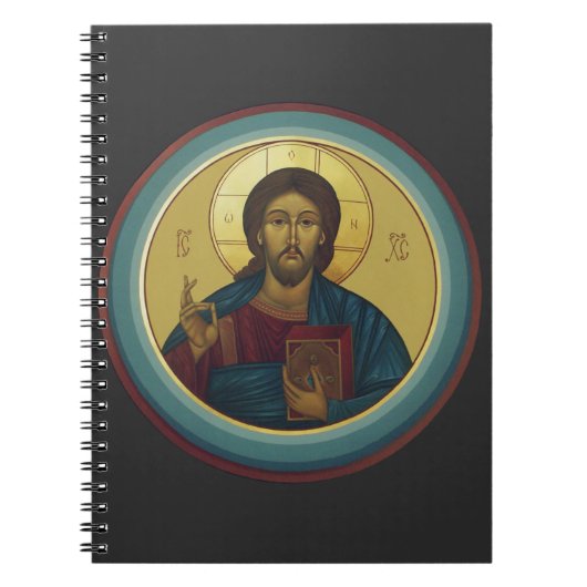 Jezus Christus Pantocrator Notitieboek (Voorkant)
