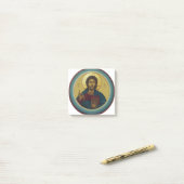Jezus Christus Pantocrator  Post-it® Notes (Op bureau)