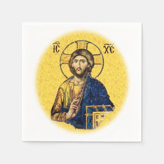 Jezus Christus Pantocrator Servet (Voorkant)