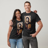 Jezus Christus Pantocrator Sinaï Orthodox Christel T-shirt (Unisex)