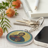 Jezus Christus Pantocrator  Sleutelhanger (Voorkant Rechts)