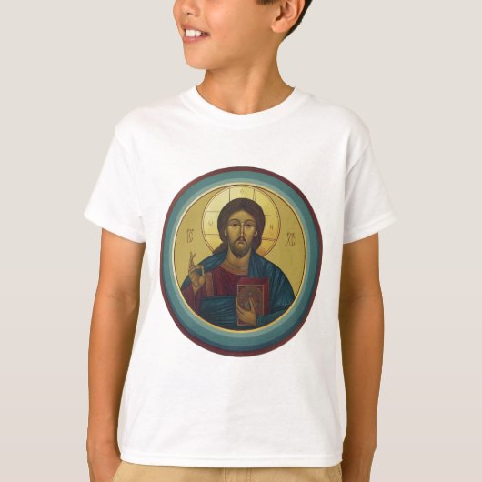 Jezus Christus Pantocrator T-shirt (Voorkant)