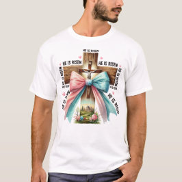 Jezus Christus Pasen Jezus Christelijke mannen, vr T-shirt
