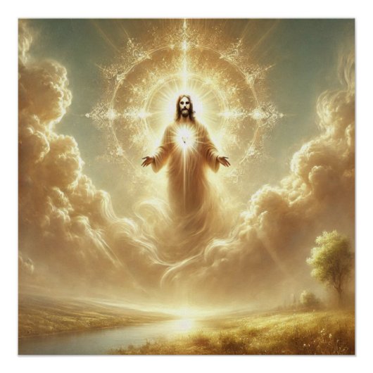 Jezus Christus Perfect Poster (Voorkant)
