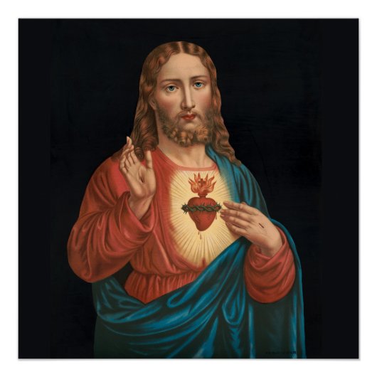 Jezus Christus Perfect Poster (Voorkant)