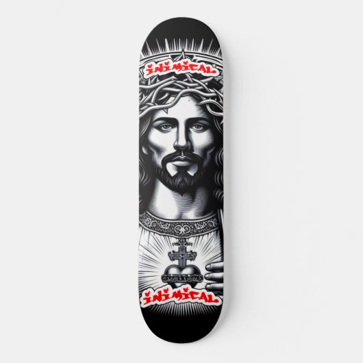 Jezus Christus Persoonlijk Skateboard (Voorkant)