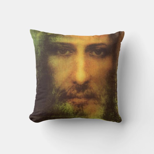 Jezus Christus Pillow Kussen (Voorkant)