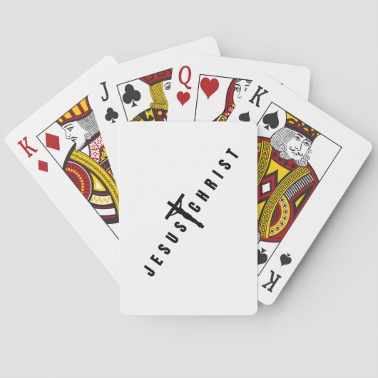 Jezus Christus Pokerkaarten (Achterkant)