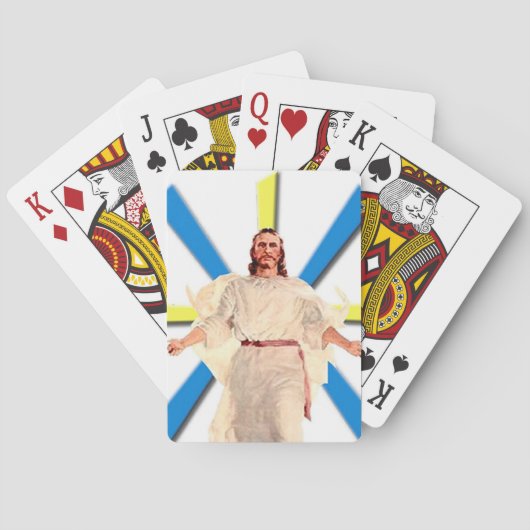 Jezus Christus Pokerkaarten (Achterkant)
