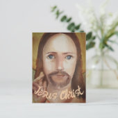 Jezus Christus portret Briefkaart (Staand voorkant)