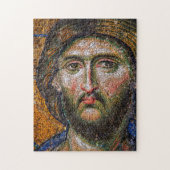  Jezus Christus Portret Medieval Mosaic Legpuzzel (Verticaal)