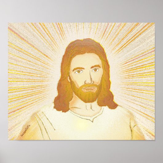 Jezus Christus Poster (Voorkant)