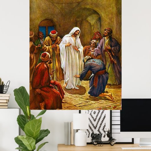 Jezus Christus Poster (Thuiskantoor)