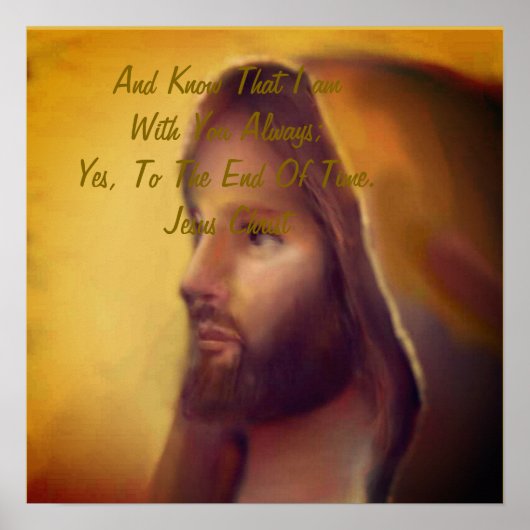 Jezus Christus Poster (Voorkant)