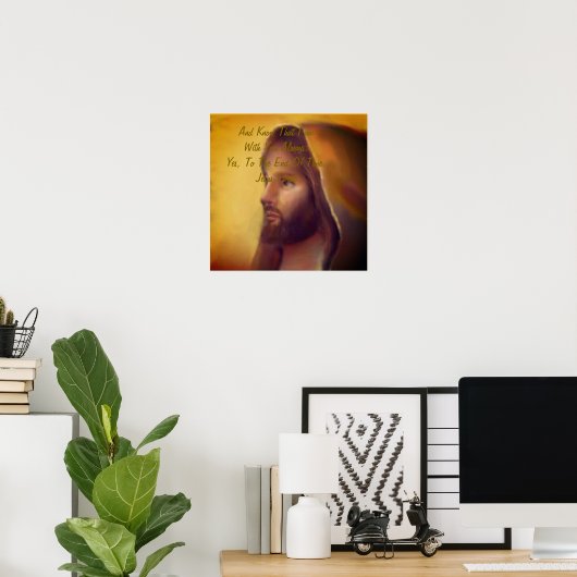 Jezus Christus Poster (Thuiskantoor)