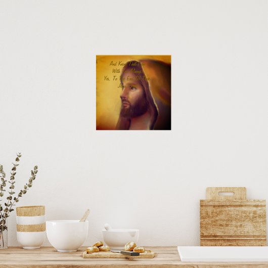 Jezus Christus Poster (Keuken)