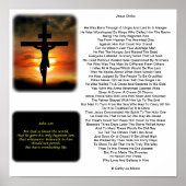 Jezus Christus Poster (Voorkant)