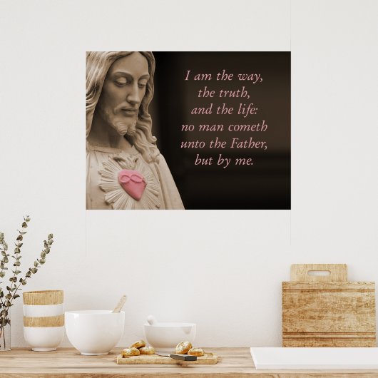 Jezus Christus Poster (Keuken)