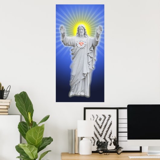 Jezus Christus poster (Thuiskantoor)